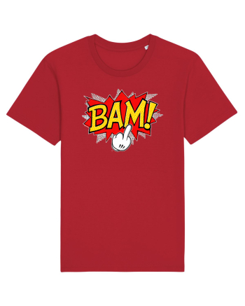 Bam! Fuck you! Red