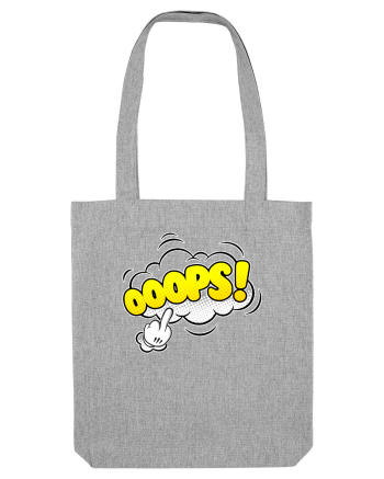 Oops! Fuck you! Heather Grey