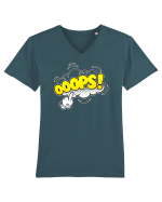 Oops! Fuck you! Tricou mânecă scurtă guler V Bărbat Presenter