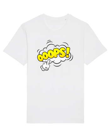Oops! Fuck you! White