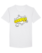 Oops! Fuck you! Tricou mânecă scurtă guler larg Bărbat Skater