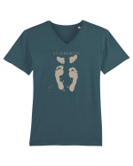 Let`s go and have this Tricou mânecă scurtă guler V Bărbat Presenter
