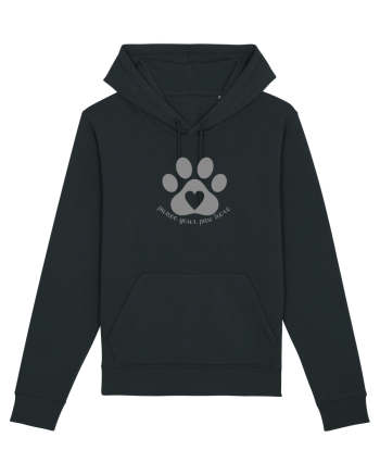 Place / Pwace your paw here Black