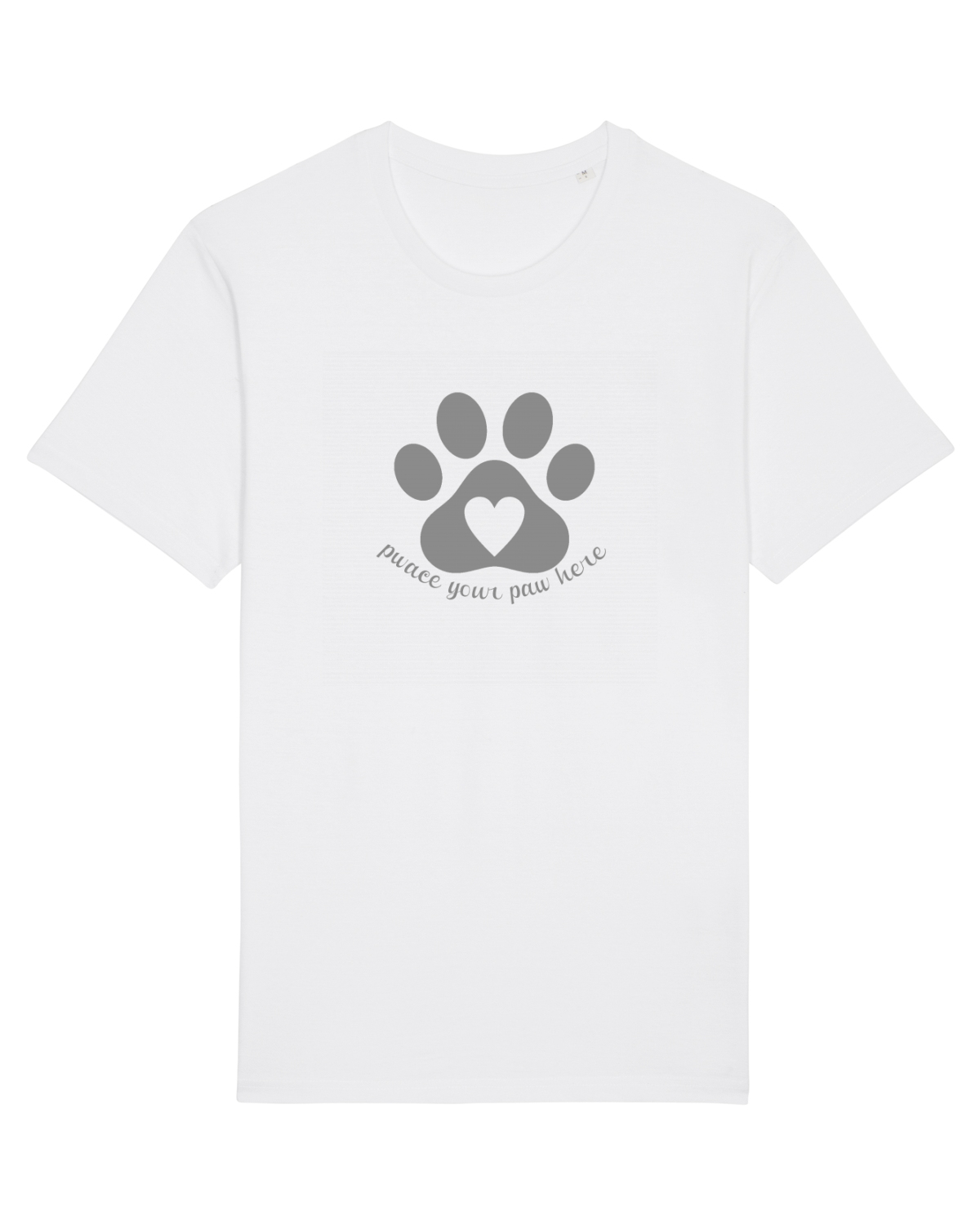 Tricou mânecă scurtă Unisex Rocker White