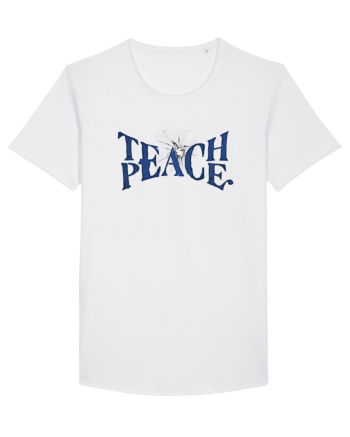 Teach peace! White