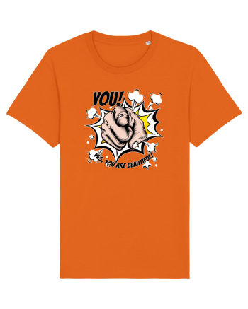 You are beautiful Bright Orange