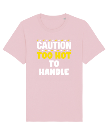 Caution - too hot to handle Cotton Pink