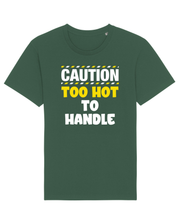 Caution - too hot to handle Bottle Green