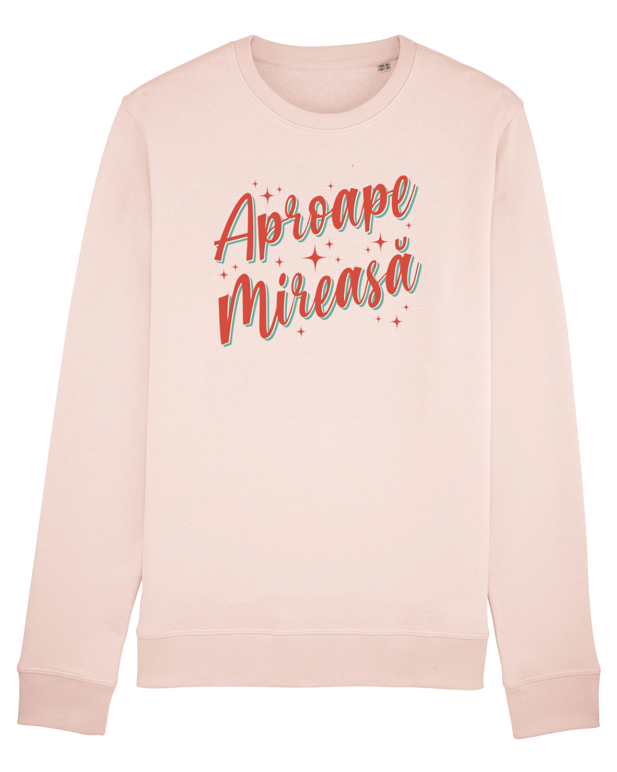 Bluză mânecă lungă Unisex Rise Candy Pink