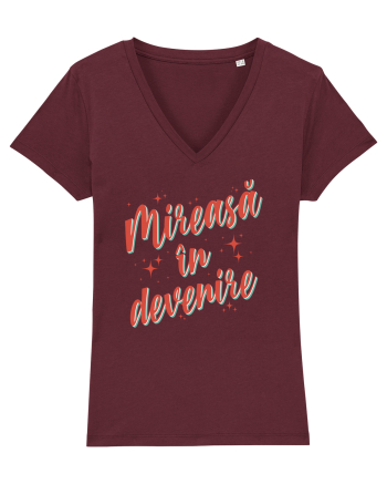 Retro party - Mireasă in devenire Burgundy
