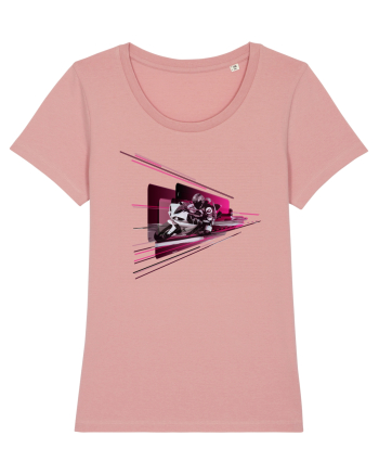 Motorcycle ride 5 Canyon Pink