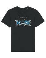 Cu capul în nori Tricou mânecă scurtă Unisex Rocker