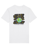 Cu picioarele pe pământ Tricou mânecă scurtă Unisex Rocker