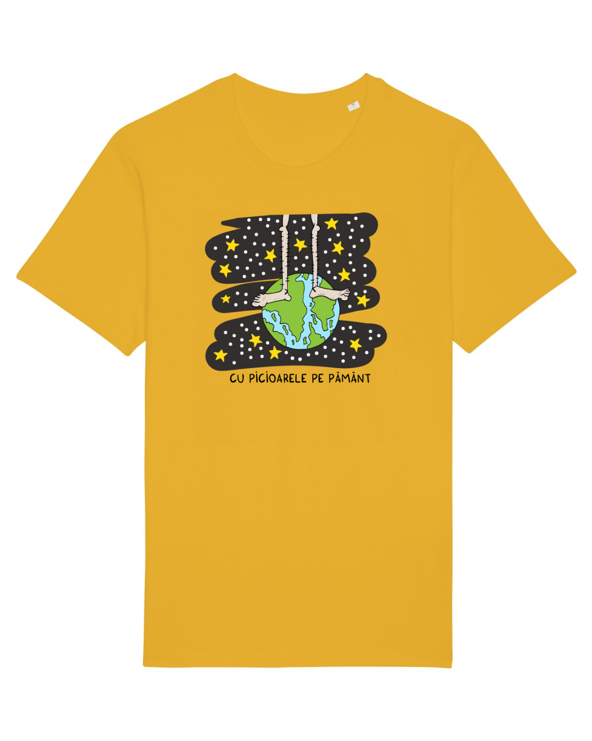 Tricou mânecă scurtă Unisex Rocker Spectra Yellow