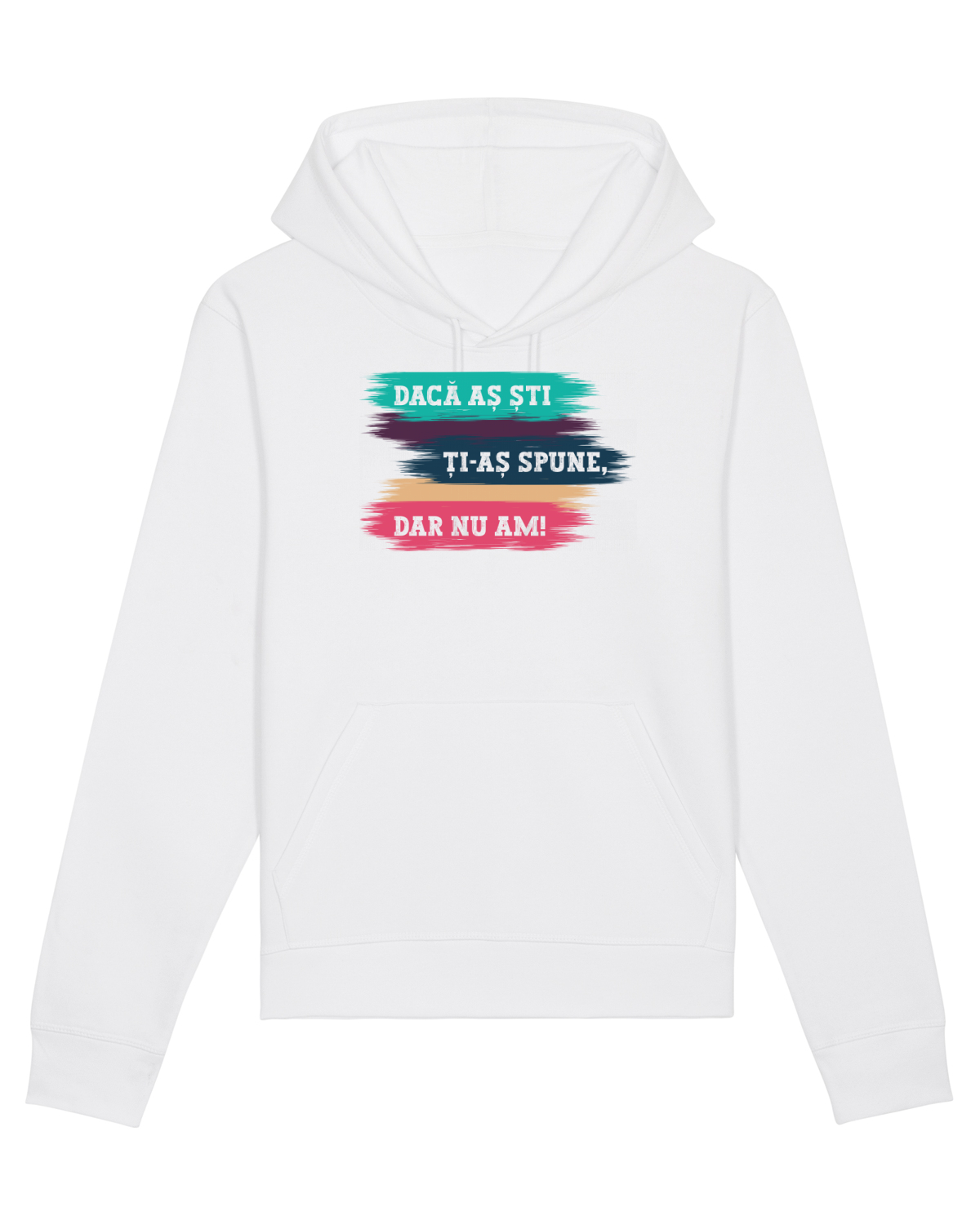 Hanorac Unisex Drummer White