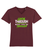 Grow Through Tricou mânecă scurtă guler V Bărbat Presenter