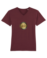 GoldWing  Badge 1.1 Tricou mânecă scurtă guler V Bărbat Presenter