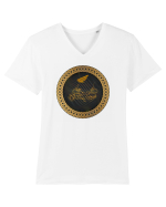 Goldwing Badge 1.2 Tricou mânecă scurtă guler V Bărbat Presenter