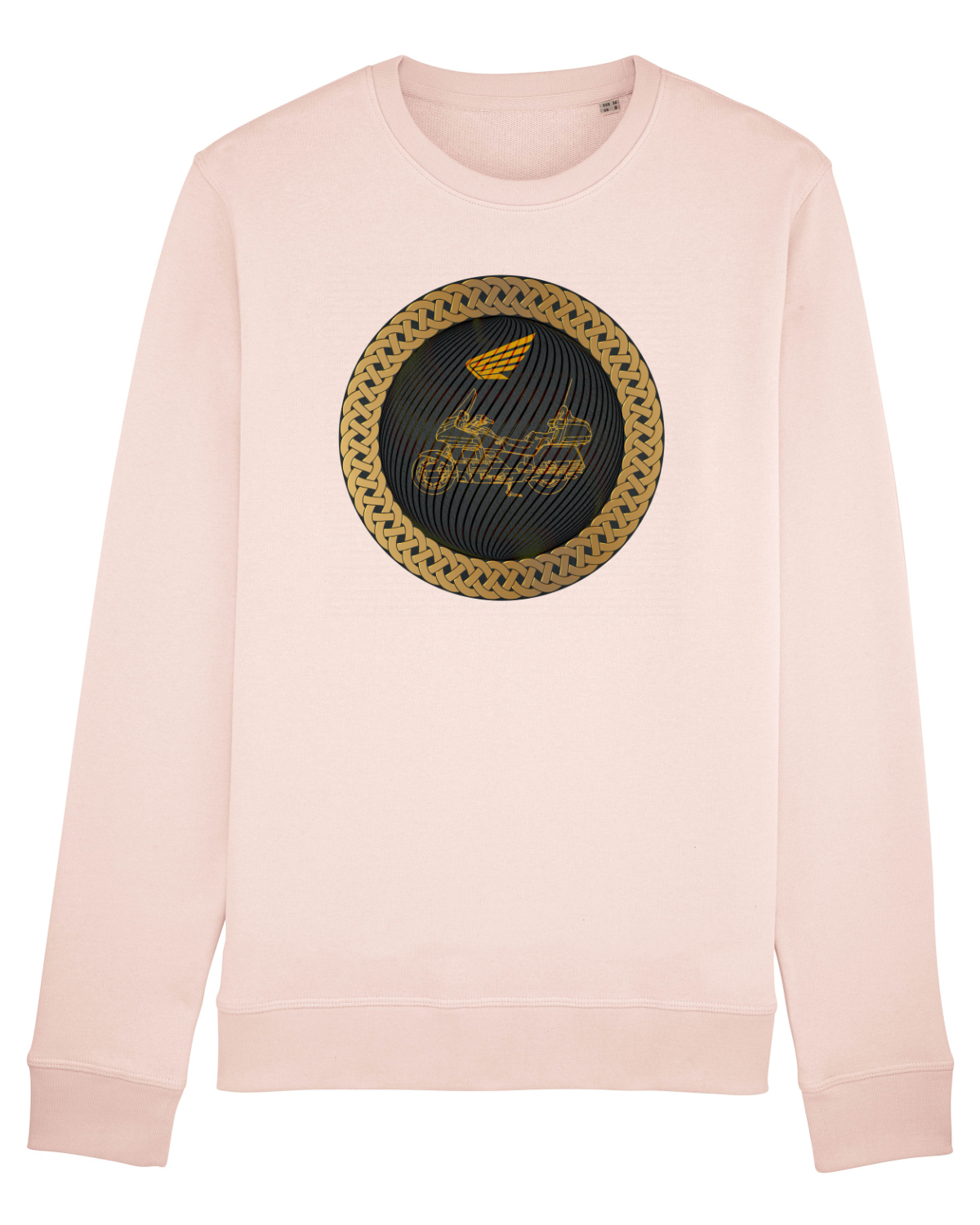 Bluză mânecă lungă Unisex Rise Candy Pink