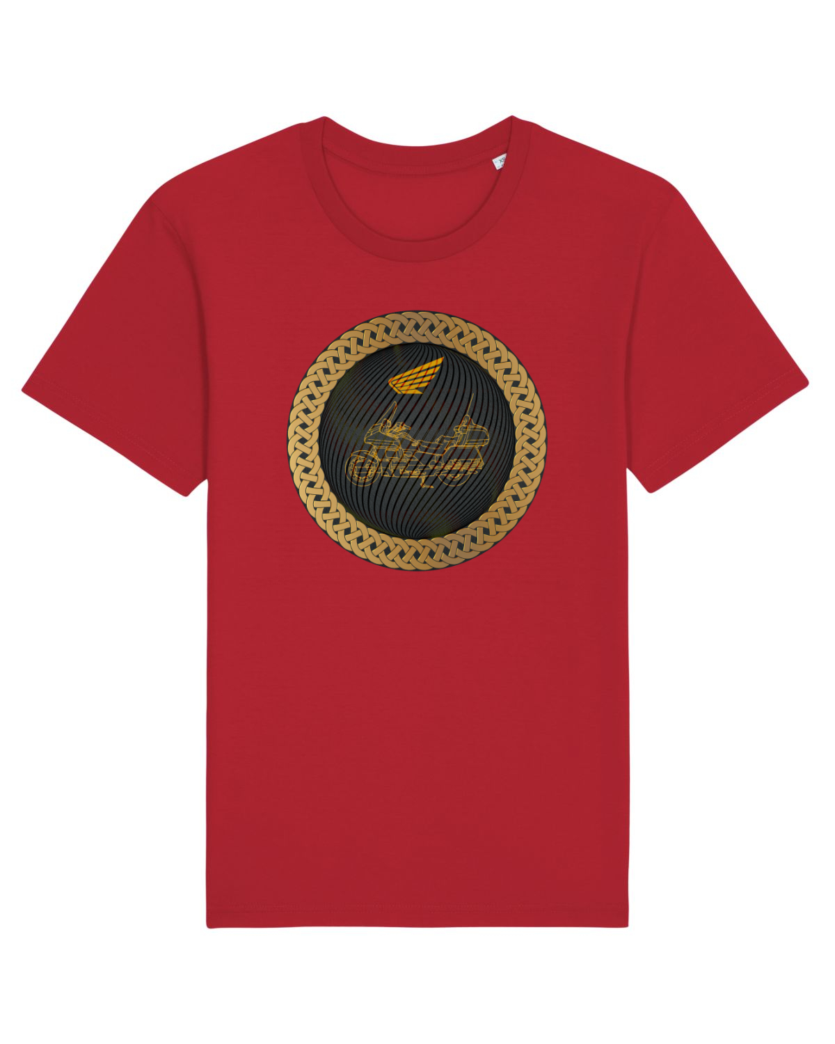 Tricou mânecă scurtă Unisex Rocker Red