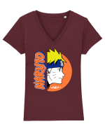 Uzumaki Tricou mânecă scurtă guler V Damă Evoker
