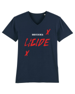 Indiferența ucide Tricou mânecă scurtă guler V Bărbat Presenter