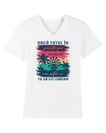 Luminează! Tricou mânecă scurtă guler V Bărbat Presenter