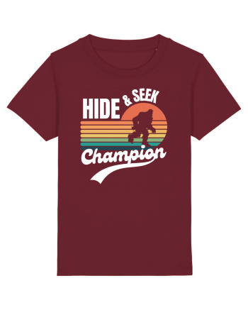 Retro Bigfoot Burgundy