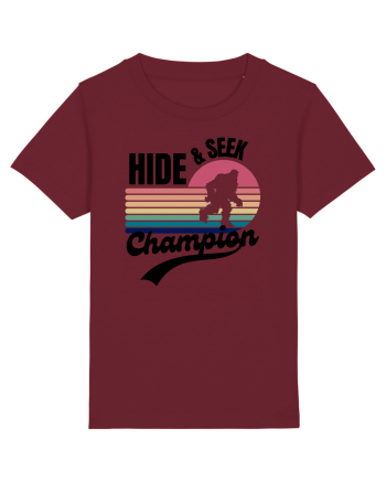 Retro Bigfoot Burgundy