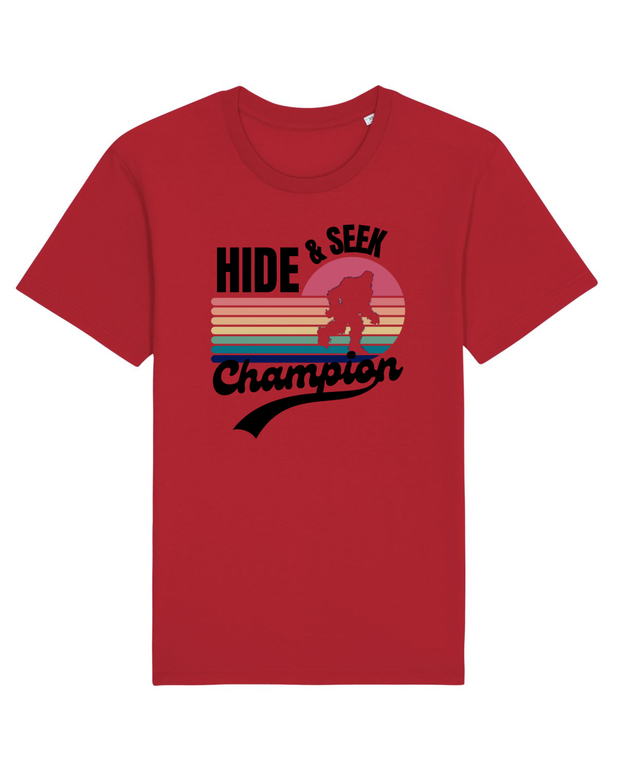 Tricou mânecă scurtă Unisex Rocker Red