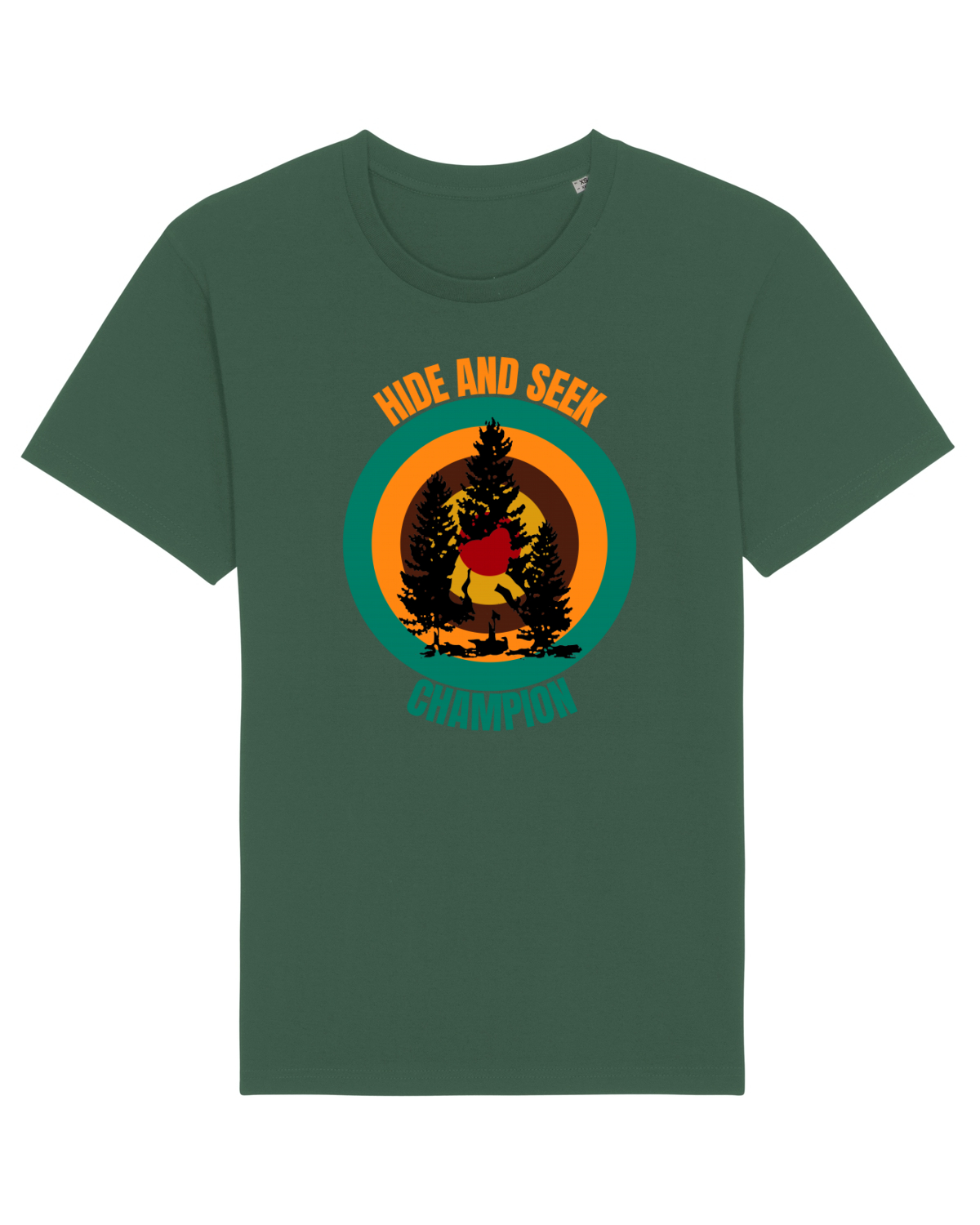 Tricou mânecă scurtă Unisex Rocker Bottle Green
