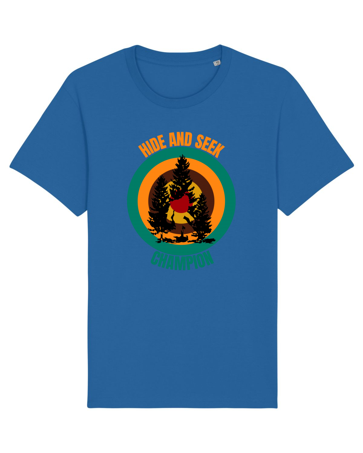 Tricou mânecă scurtă Unisex Rocker Royal Blue