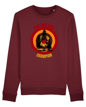Retro Bigfoot Burgundy