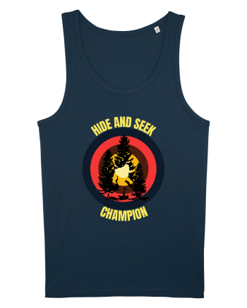 Retro Bigfoot Navy