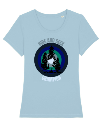Retro Bigfoot Sky Blue