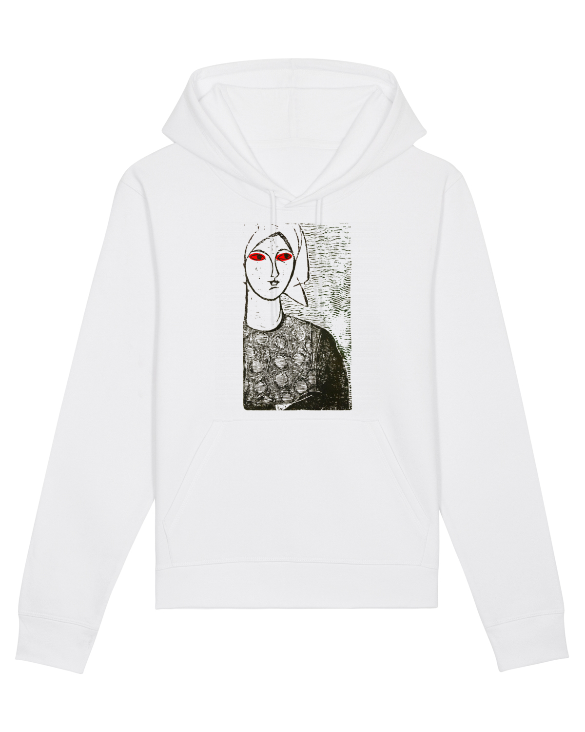 Hanorac Unisex Drummer White