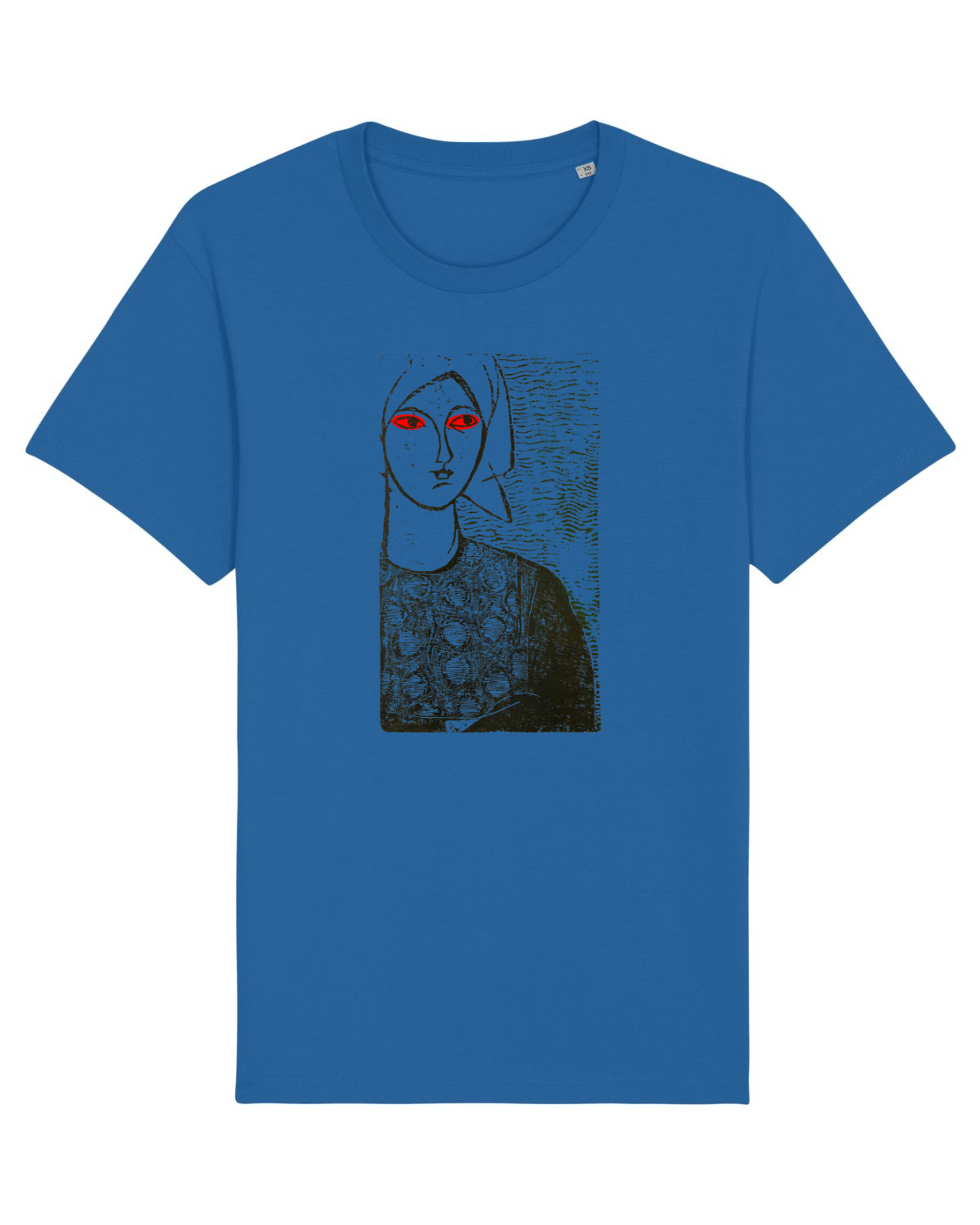 Tricou mânecă scurtă Unisex Rocker Royal Blue