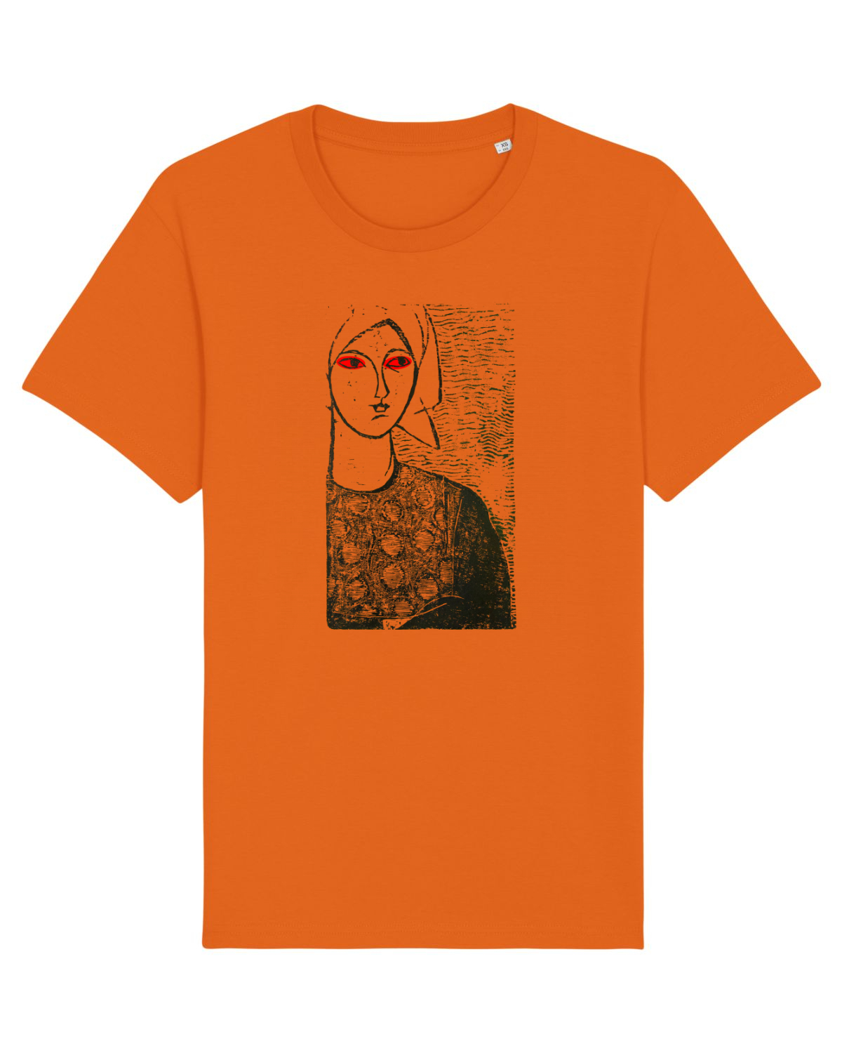 Tricou mânecă scurtă Unisex Rocker Bright Orange