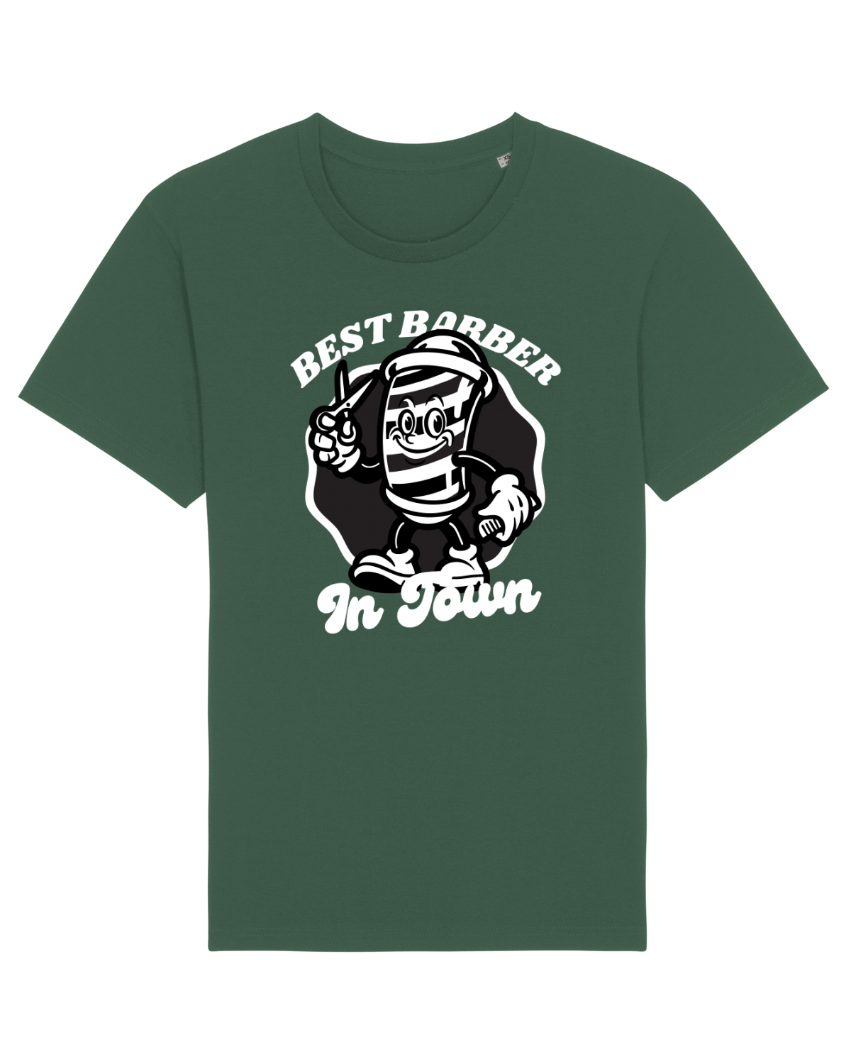 Tricou mânecă scurtă Unisex Rocker Bottle Green