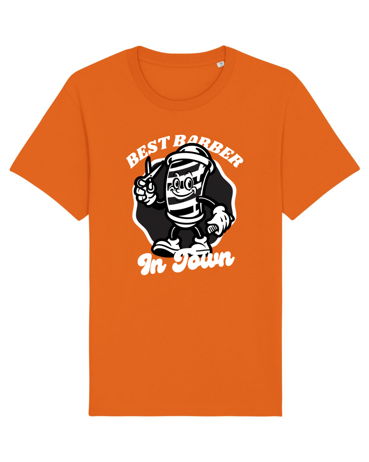 Tricou mânecă scurtă Unisex Rocker Bright Orange