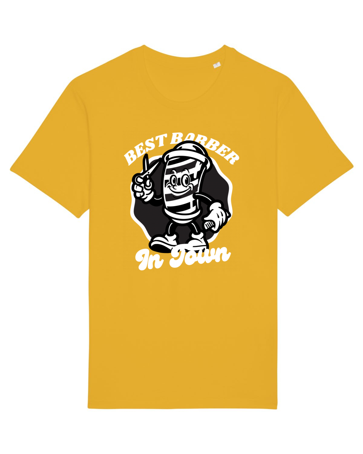 Tricou mânecă scurtă Unisex Rocker Spectra Yellow