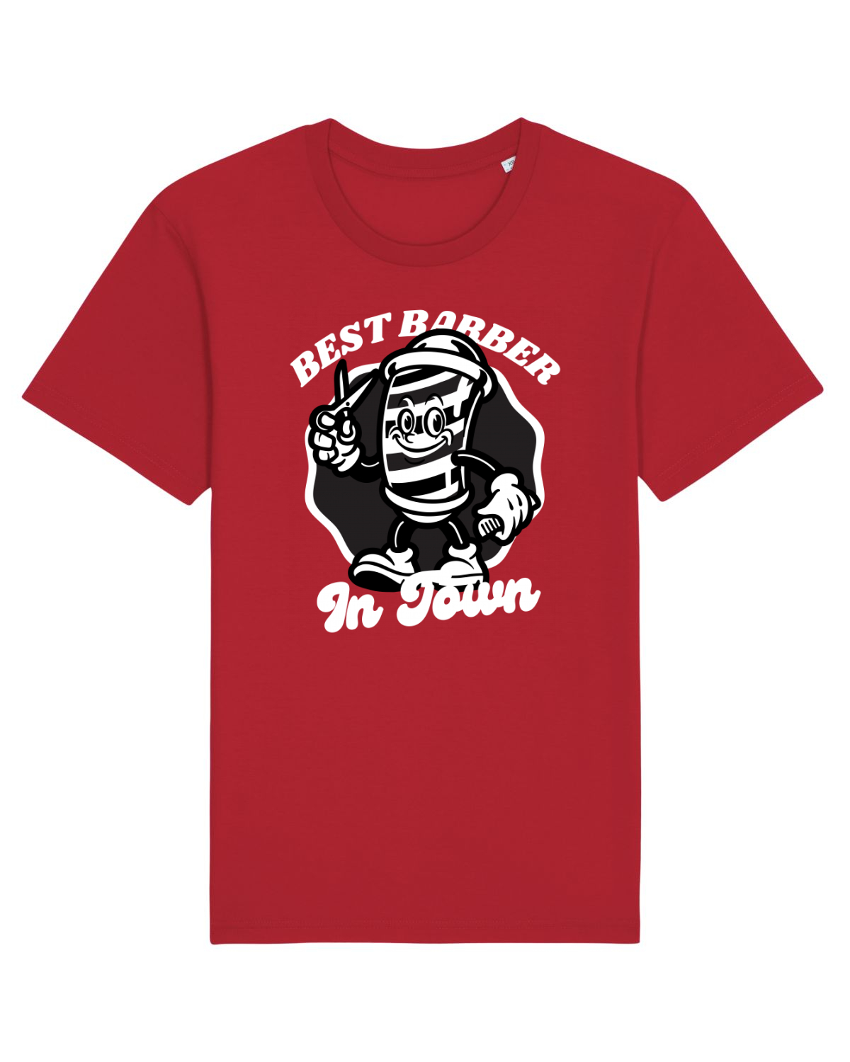 Tricou mânecă scurtă Unisex Rocker Red