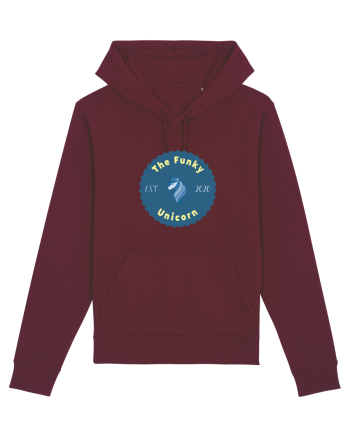 The Funky Unicorn Burgundy