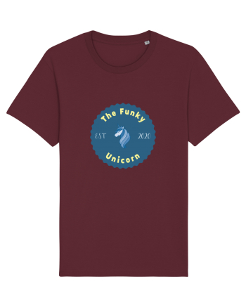 The Funky Unicorn Burgundy