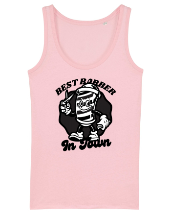 Best Barber In Town Cotton Pink