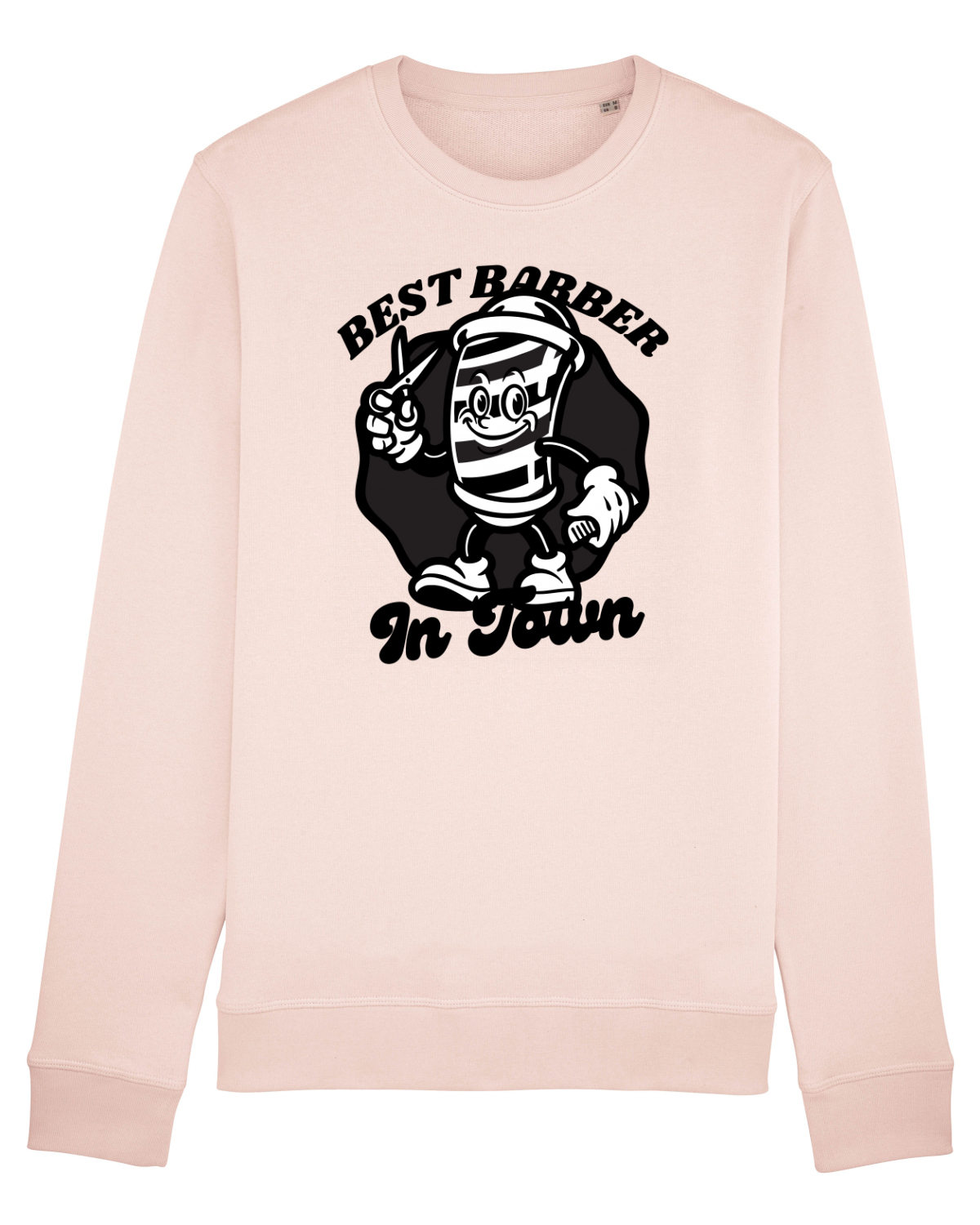 Bluză mânecă lungă Unisex Rise Candy Pink