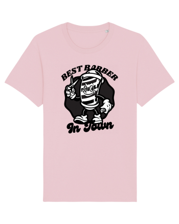 Best Barber In Town Cotton Pink