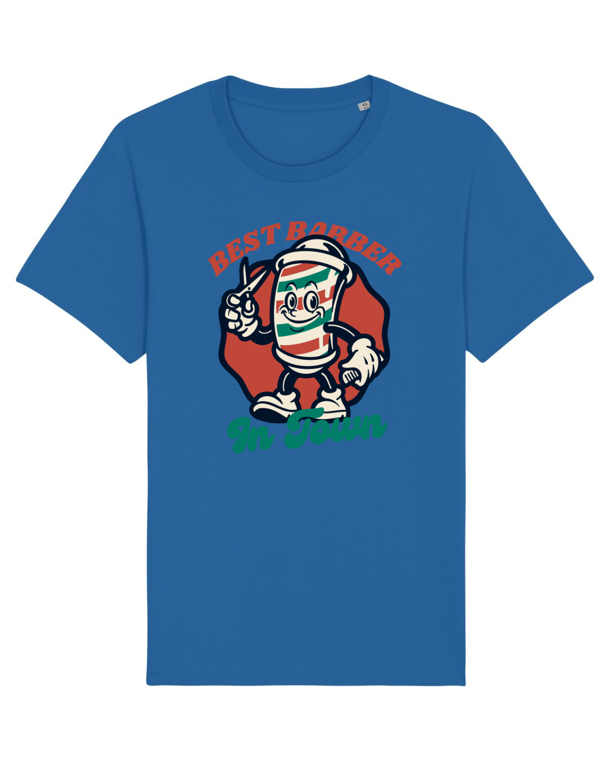 Tricou mânecă scurtă Unisex Rocker Royal Blue