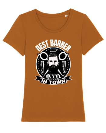 Best Barber In Town Roasted Orange