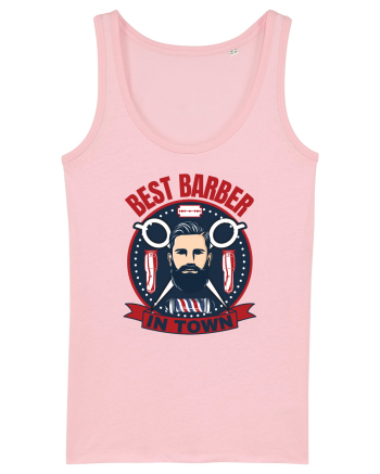 Best Barber In Town Cotton Pink
